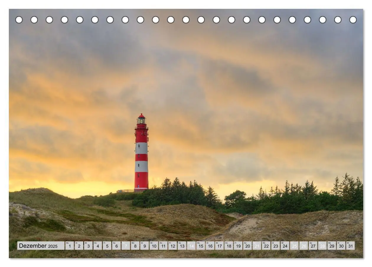 Bild: 9783457224342 | Wunderschönes Amrum (Tischkalender 2025 DIN A5 quer), CALVENDO...