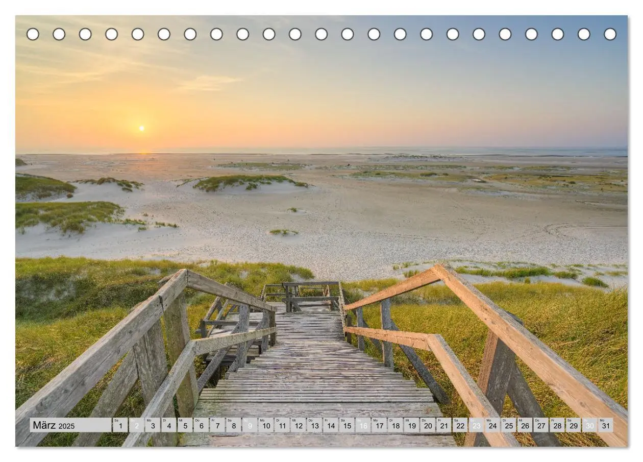 Bild: 9783457224342 | Wunderschönes Amrum (Tischkalender 2025 DIN A5 quer), CALVENDO...