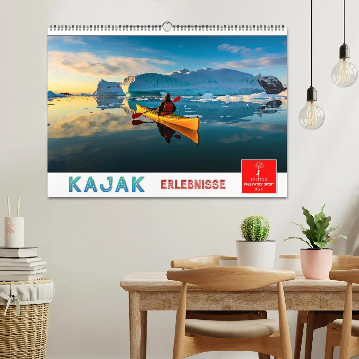 Bild: 9783457394342 | Kajak Erlebnisse (Wandkalender 2026 DIN A2 quer), CALVENDO...