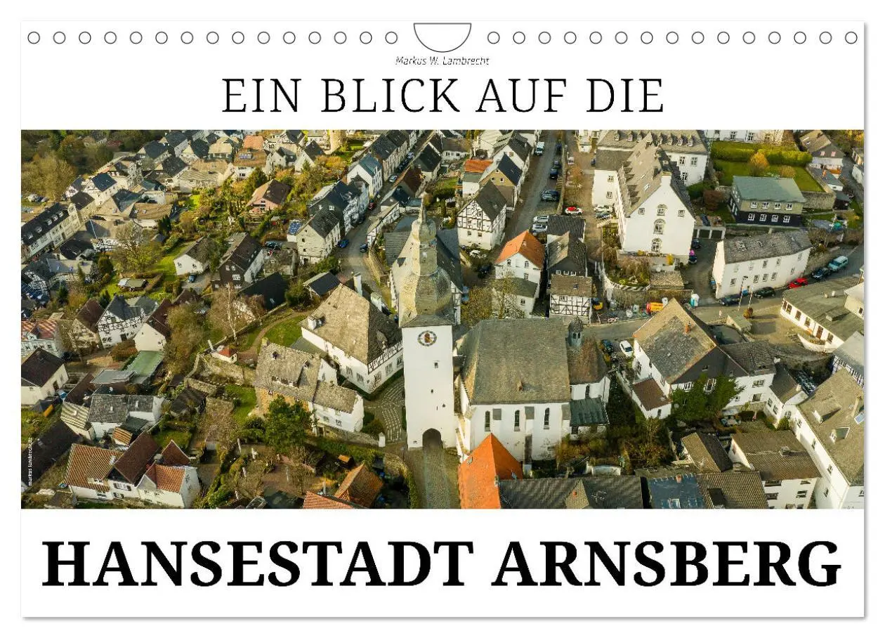 Cover: 9783457534342 | Ein Blick auf die Hansestadt Arnsberg (Wandkalender 2026 DIN A4...