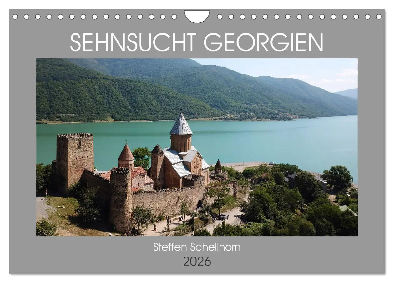 Cover: 9783457914342 | Sehnsucht Georgien (Wandkalender 2026 DIN A4 quer), CALVENDO...