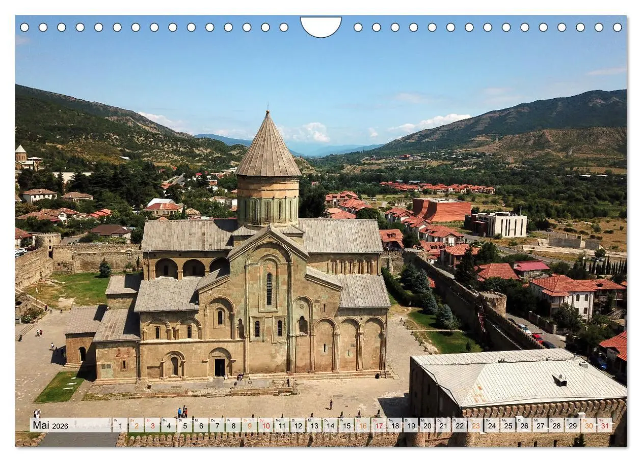 Bild: 9783457914342 | Sehnsucht Georgien (Wandkalender 2026 DIN A4 quer), CALVENDO...