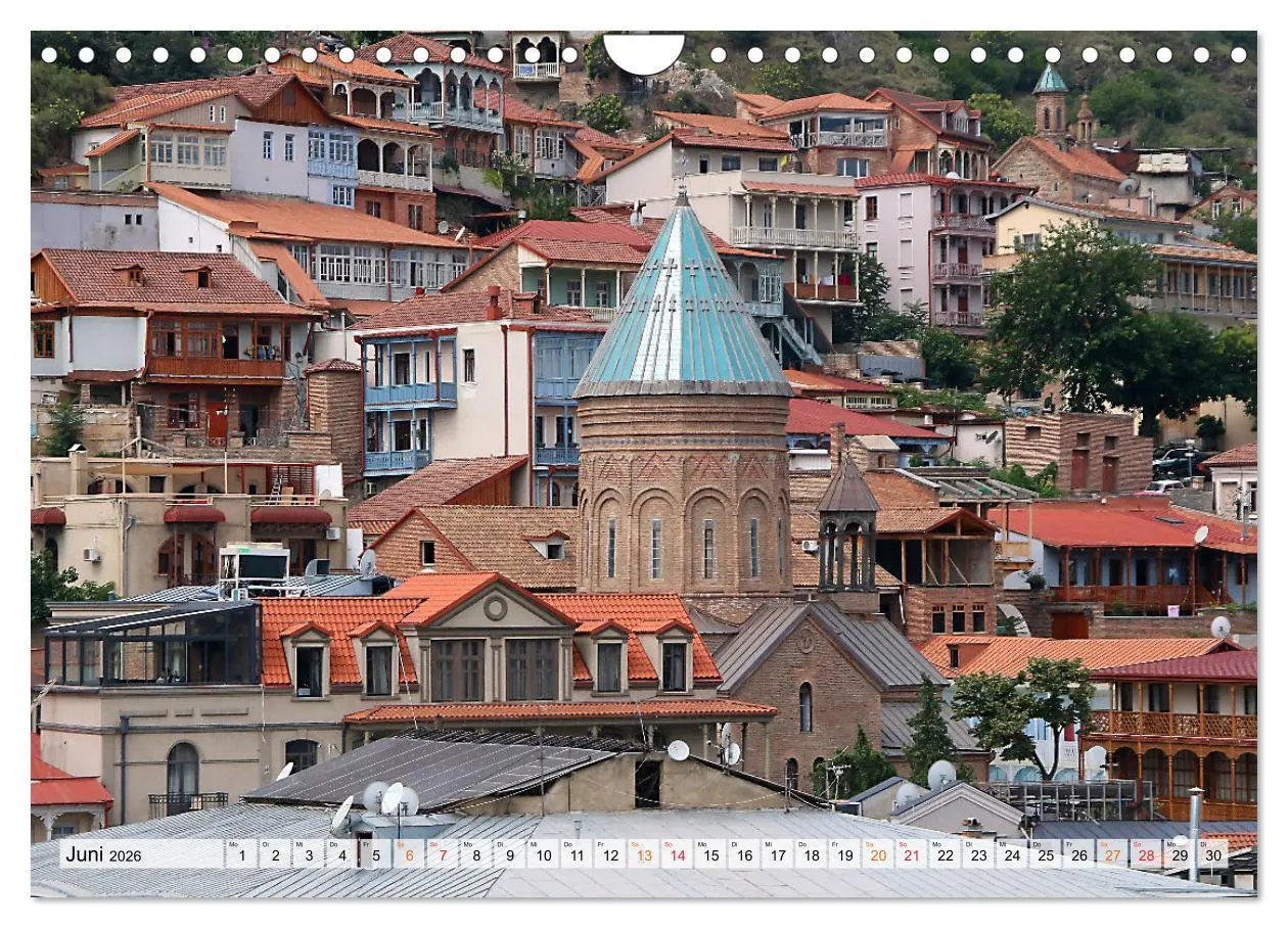 Bild: 9783457914342 | Sehnsucht Georgien (Wandkalender 2026 DIN A4 quer), CALVENDO...