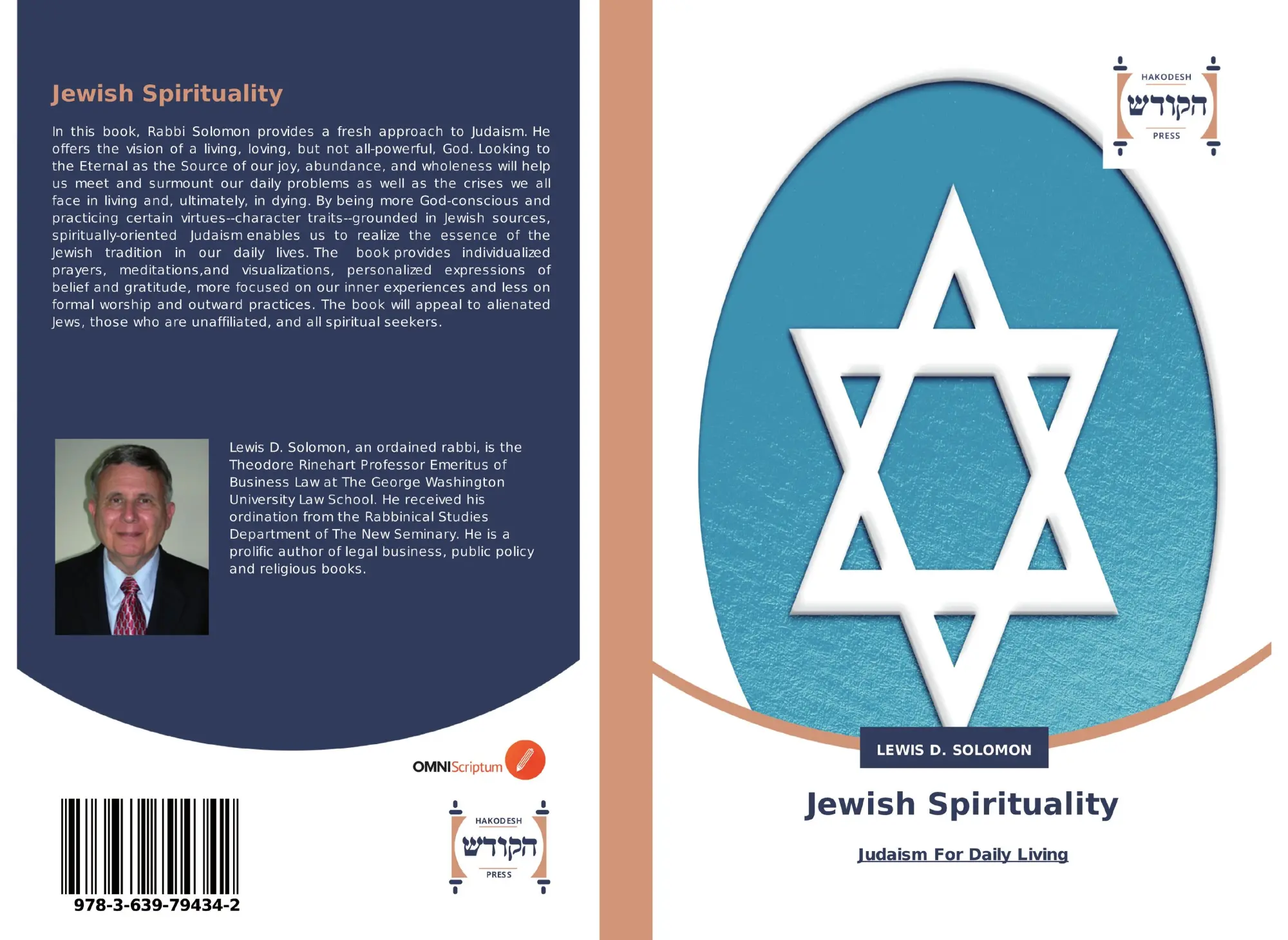 Cover: 9783639794342 | Jewish Spirituality | Judaism For Daily Living | Lewis D. Solomon