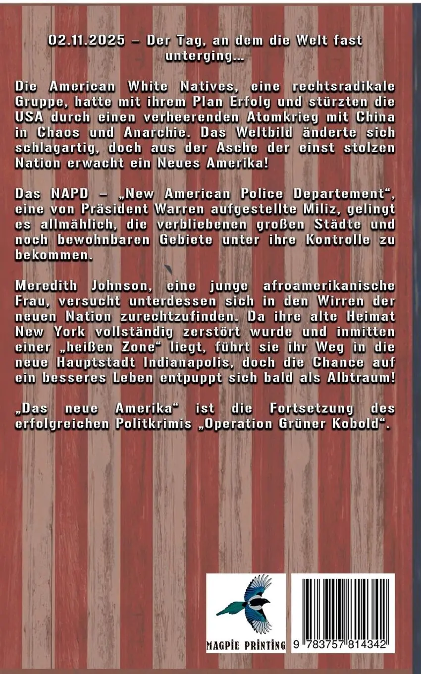Rückseite: 9783757814342 | Das Neue Amerika | Frank Queisser (u. a.) | Taschenbuch | 396 S.