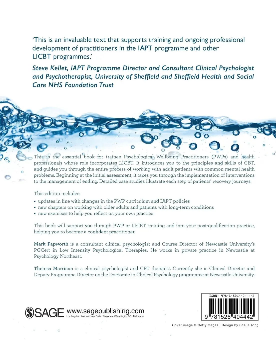 Rückseite: 9781526404442 | Low Intensity Cognitive Behaviour Therapy | A Practitioner's Guide