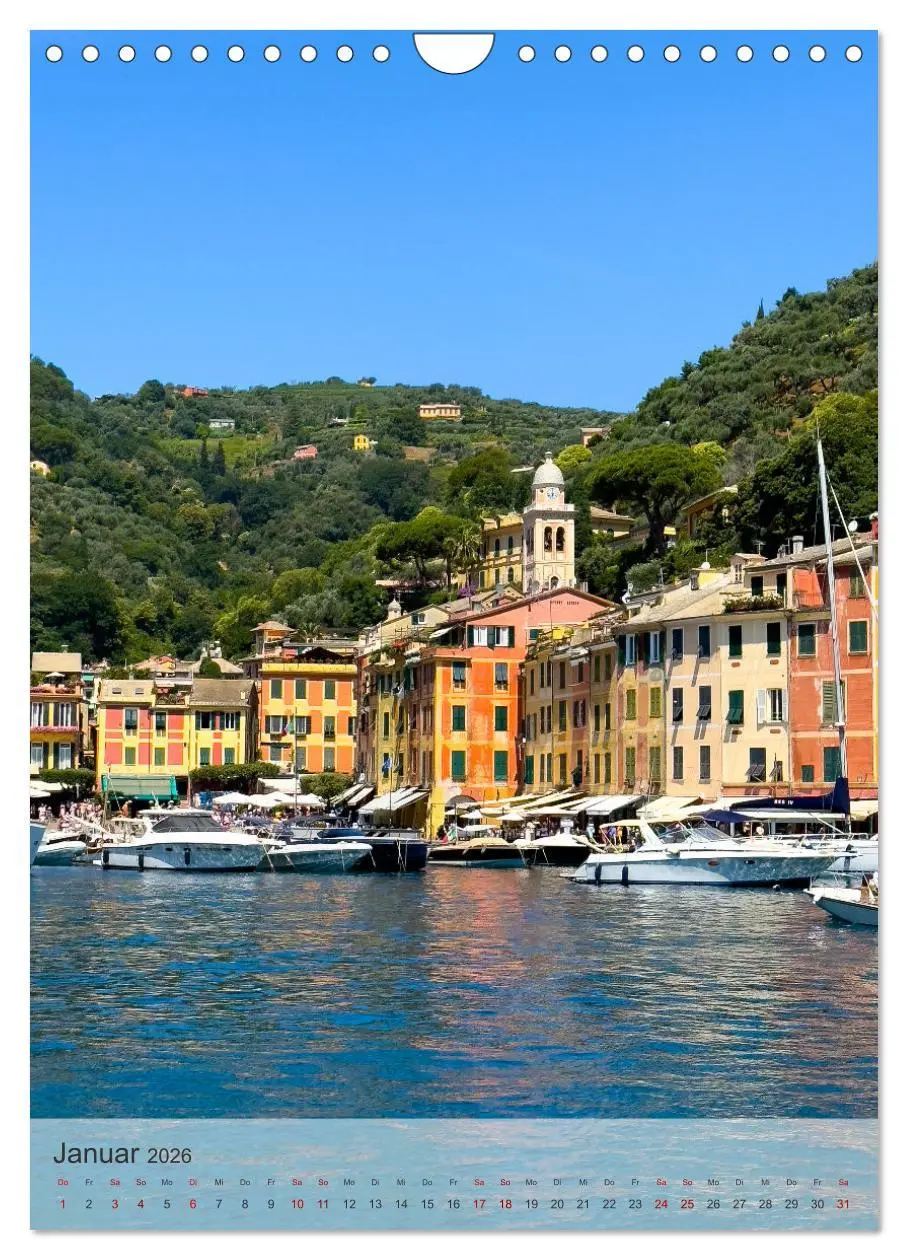 Bild: 9783516304442 | Portofino - Im Herzen der italienischen Riviera!! (Wandkalender...