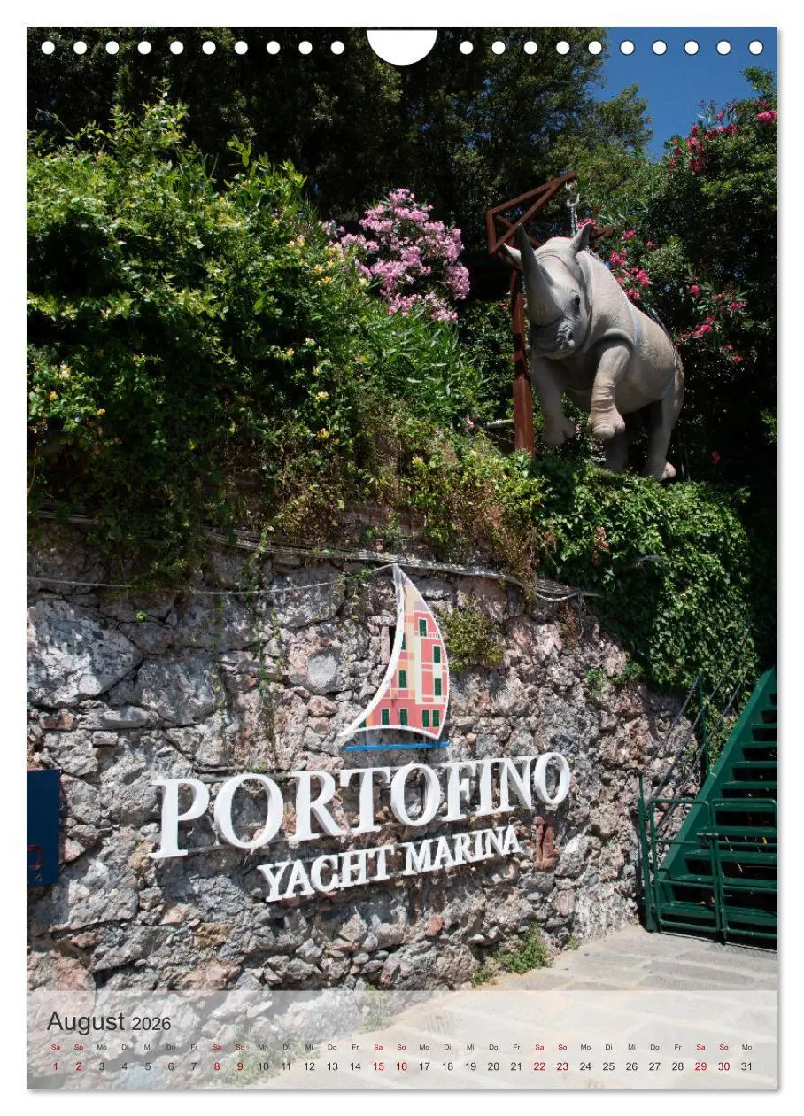 Bild: 9783516304442 | Portofino - Im Herzen der italienischen Riviera!! (Wandkalender...