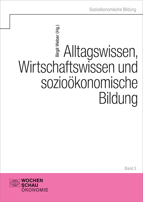 Cover: 9783734414442 | Alltagswissen, Wirtschaftswissen und sozioökonomische Bildung | Buch
