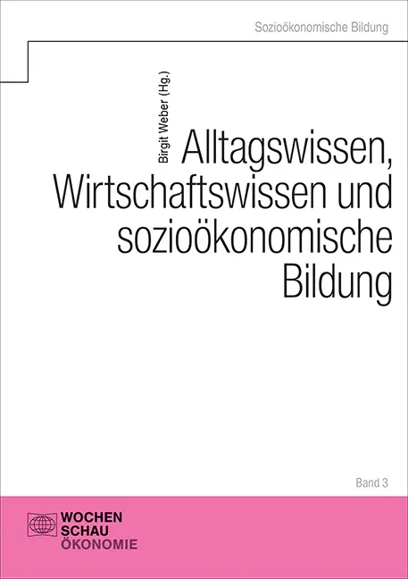 Cover: 9783734414442 | Alltagswissen, Wirtschaftswissen und sozioökonomische Bildung | Buch