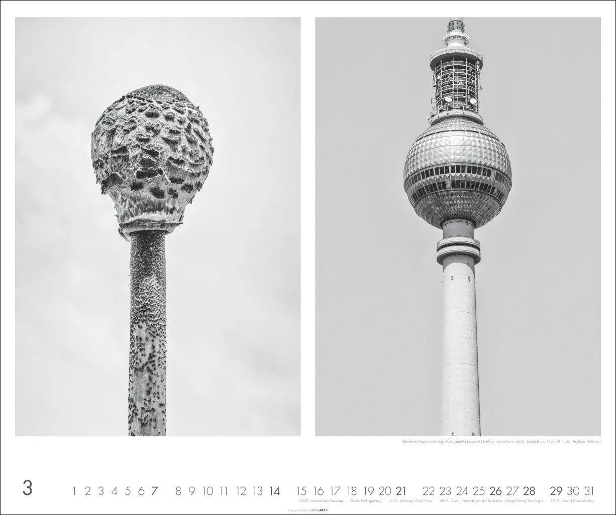 Bild: 9783839904442 | Natur - Architektur Kalender 2027 | Torsten A. Hoffmann | Kalender