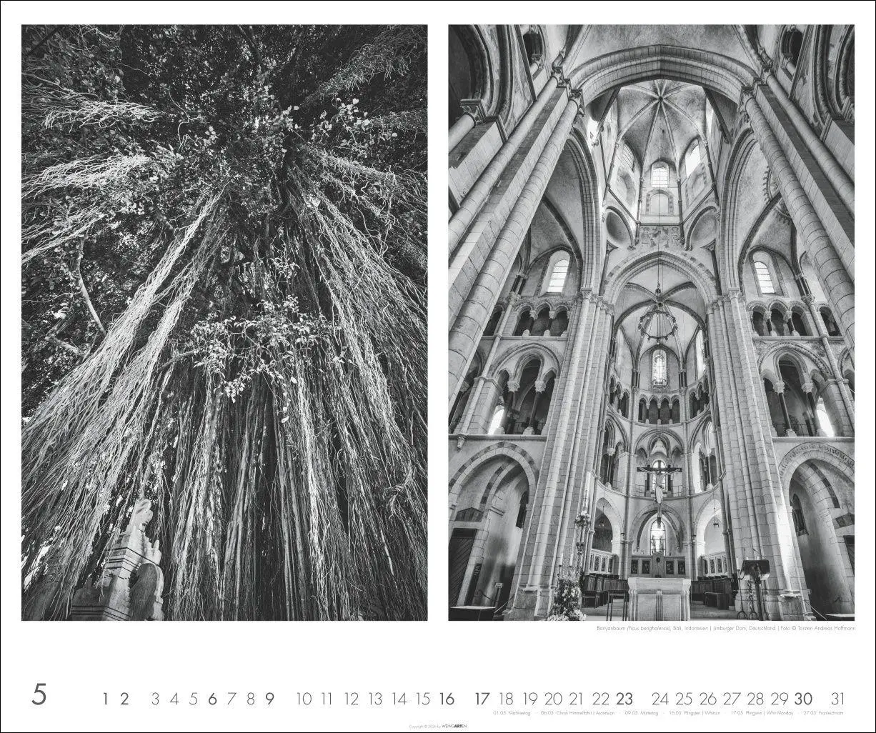 Bild: 9783839904442 | Natur - Architektur Kalender 2027 | Torsten A. Hoffmann | Kalender