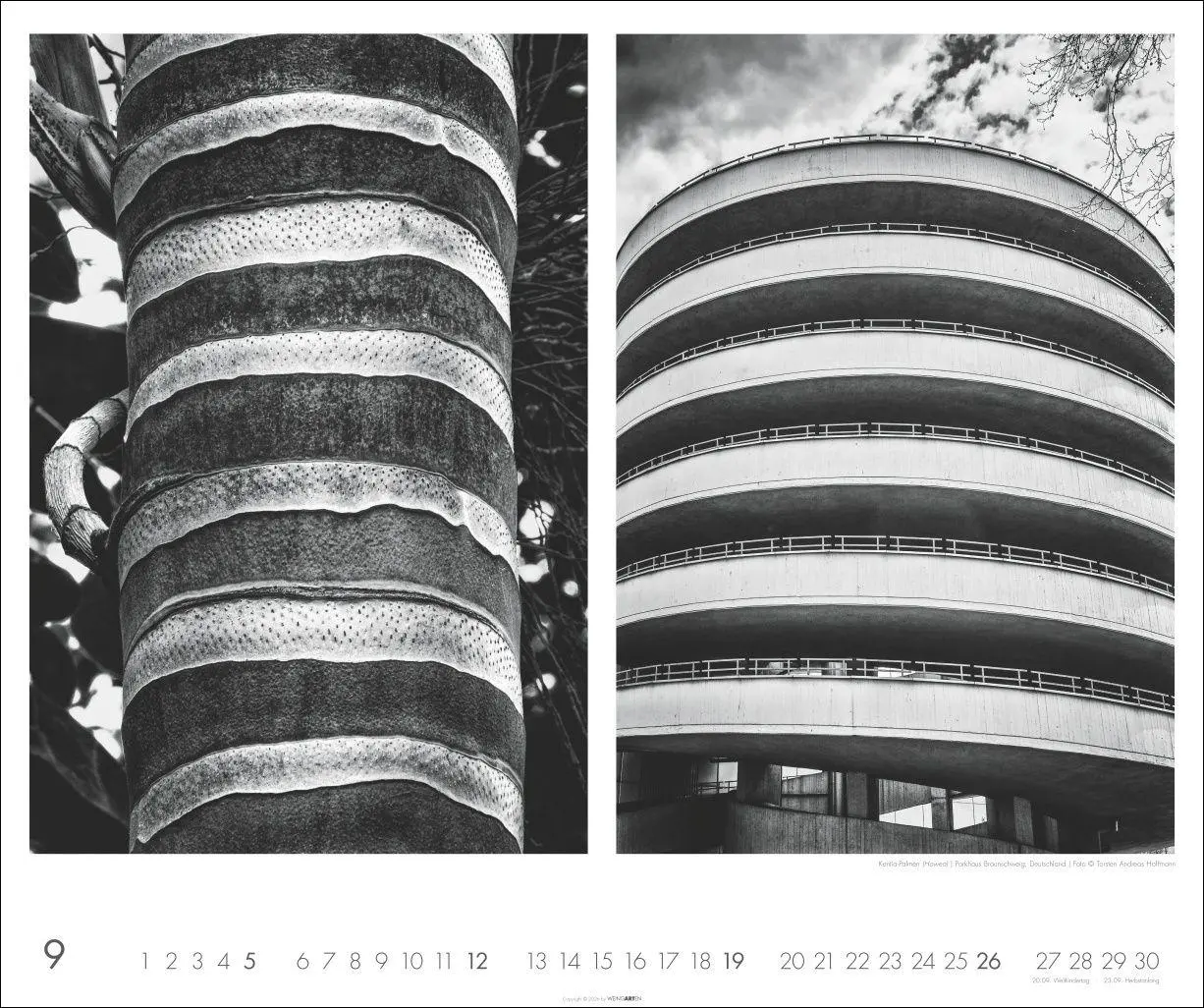 Bild: 9783839904442 | Natur - Architektur Kalender 2027 | Torsten A. Hoffmann | Kalender