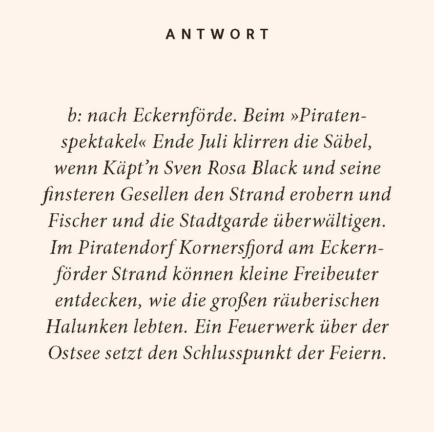 Bild: 9783899784442 | Ostseeküste-Quiz | 100 Fragen und Antworten | Michael Seufert | Buch