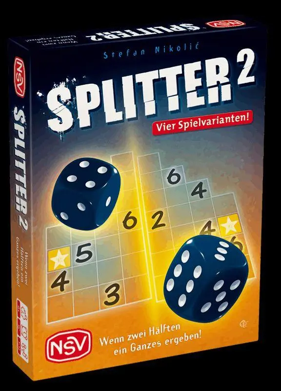 Cover: 4012426884542 | Splitter² - Splitter 2 | NSV - Nürnberger Spielkarten Verlag | Spiel