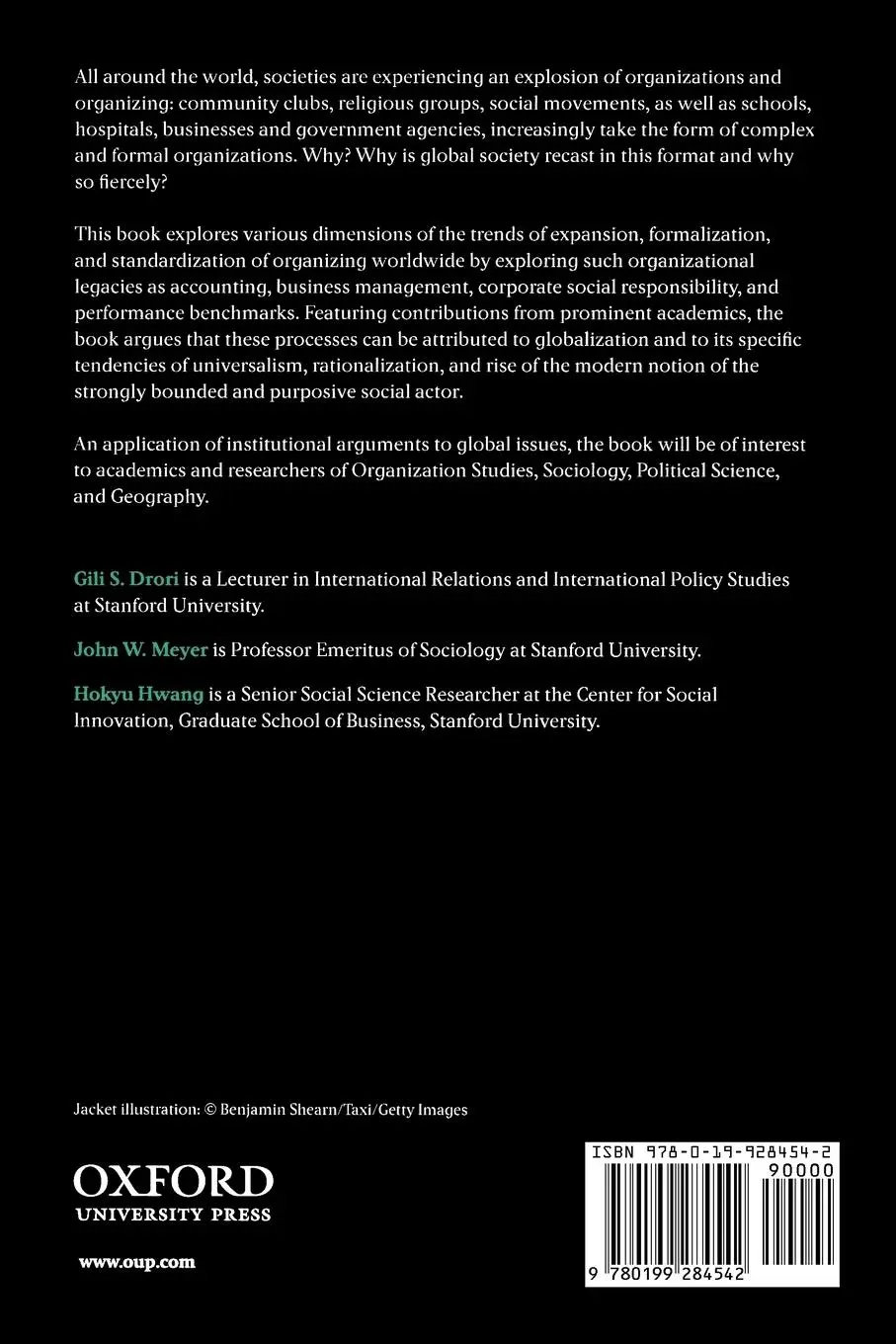 Rückseite: 9780199284542 | Globalization and Organization | Gili S. Drori (u. a.) | Taschenbuch