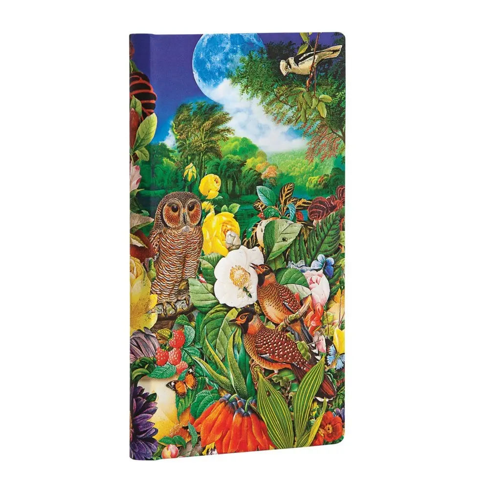 Bild: 9781439754542 | Notizbuch Garten im Mondschein Schlank Liniert | Buch | 2019