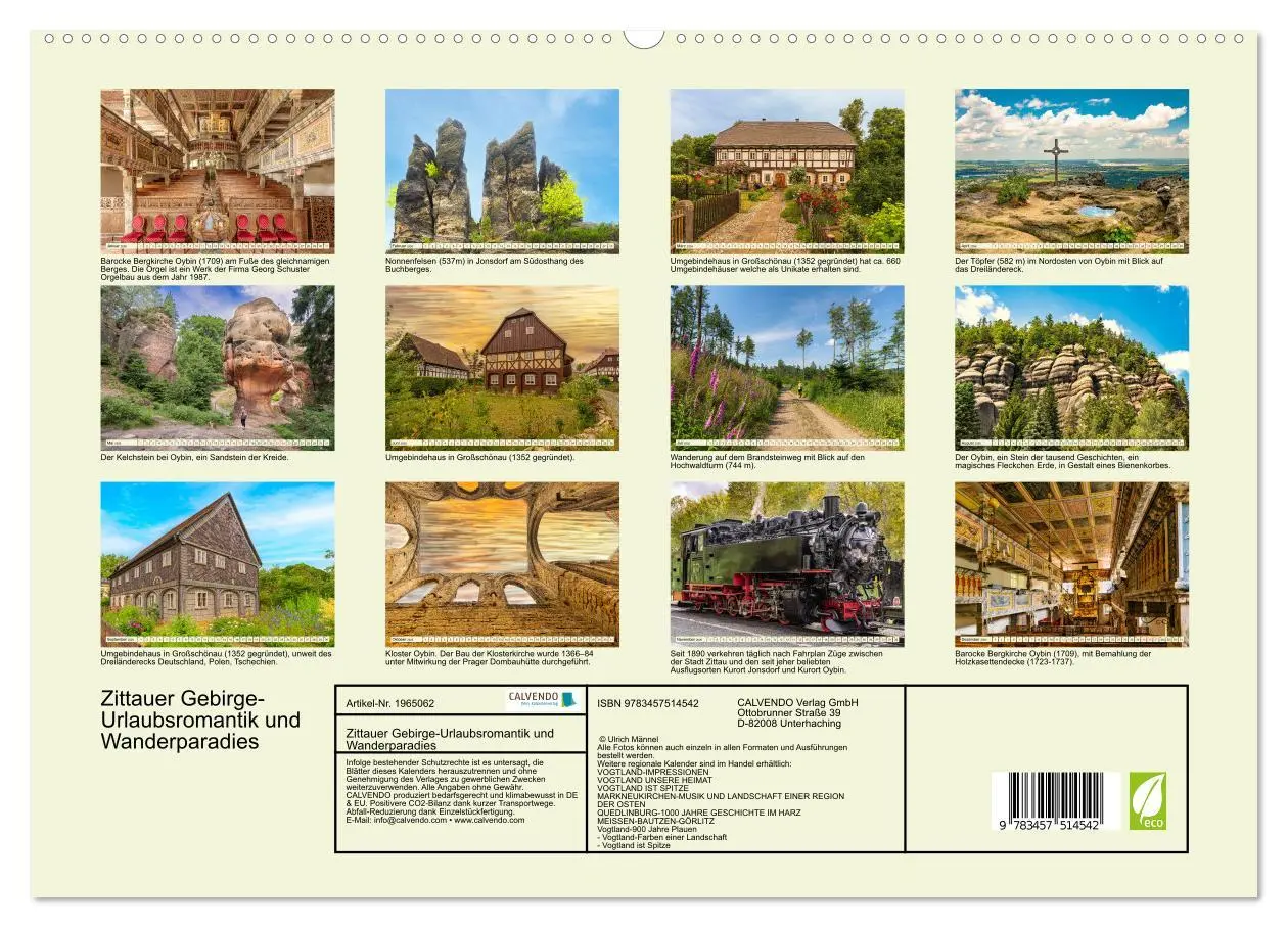 Bild: 9783457514542 | Zittauer Gebirge-Urlaubsromantik und Wanderparadies (hochwertiger...