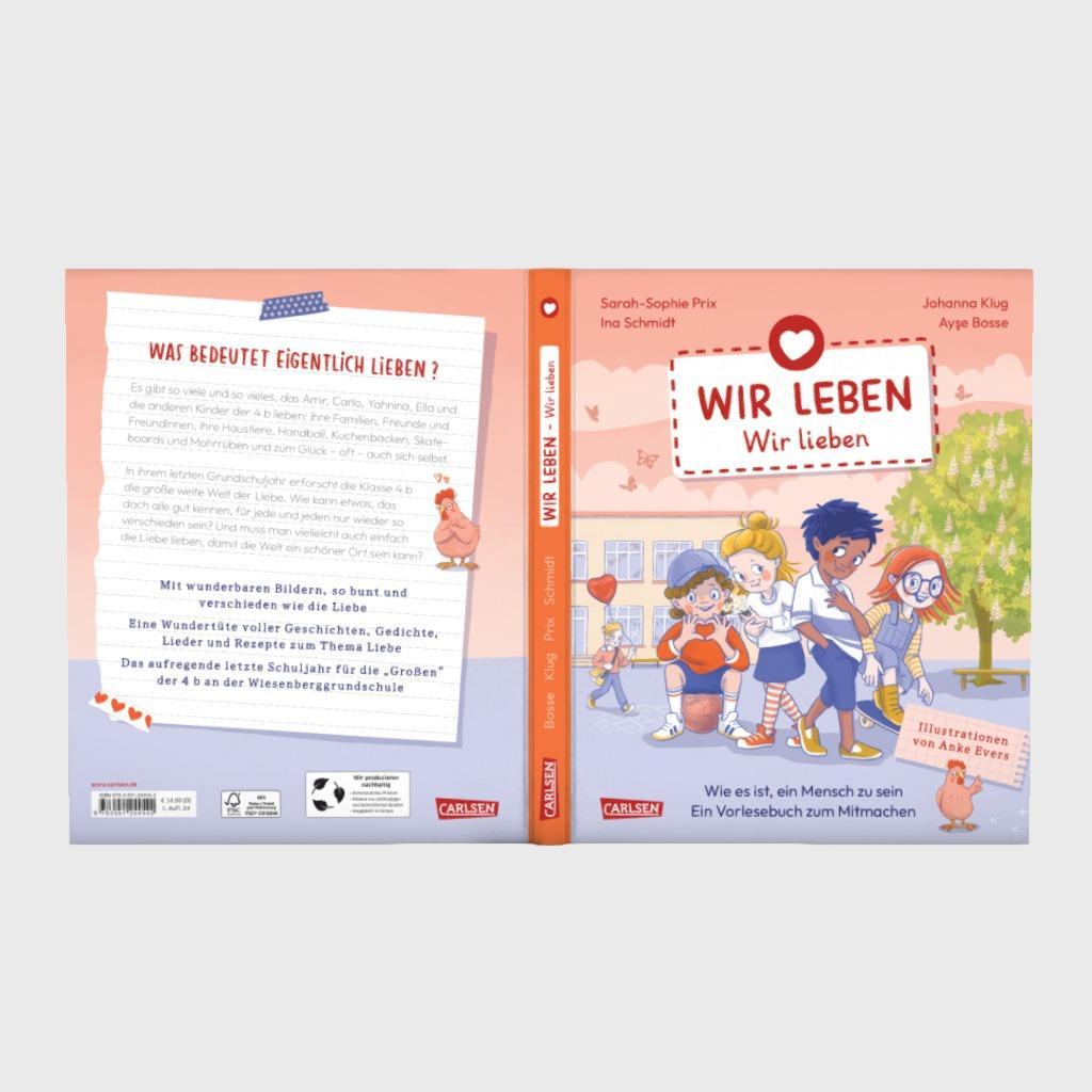 Bild: 9783551254542 | Wir leben - wir lieben | Sarah-Sophie Prix (u. a.) | Buch | Wir leben
