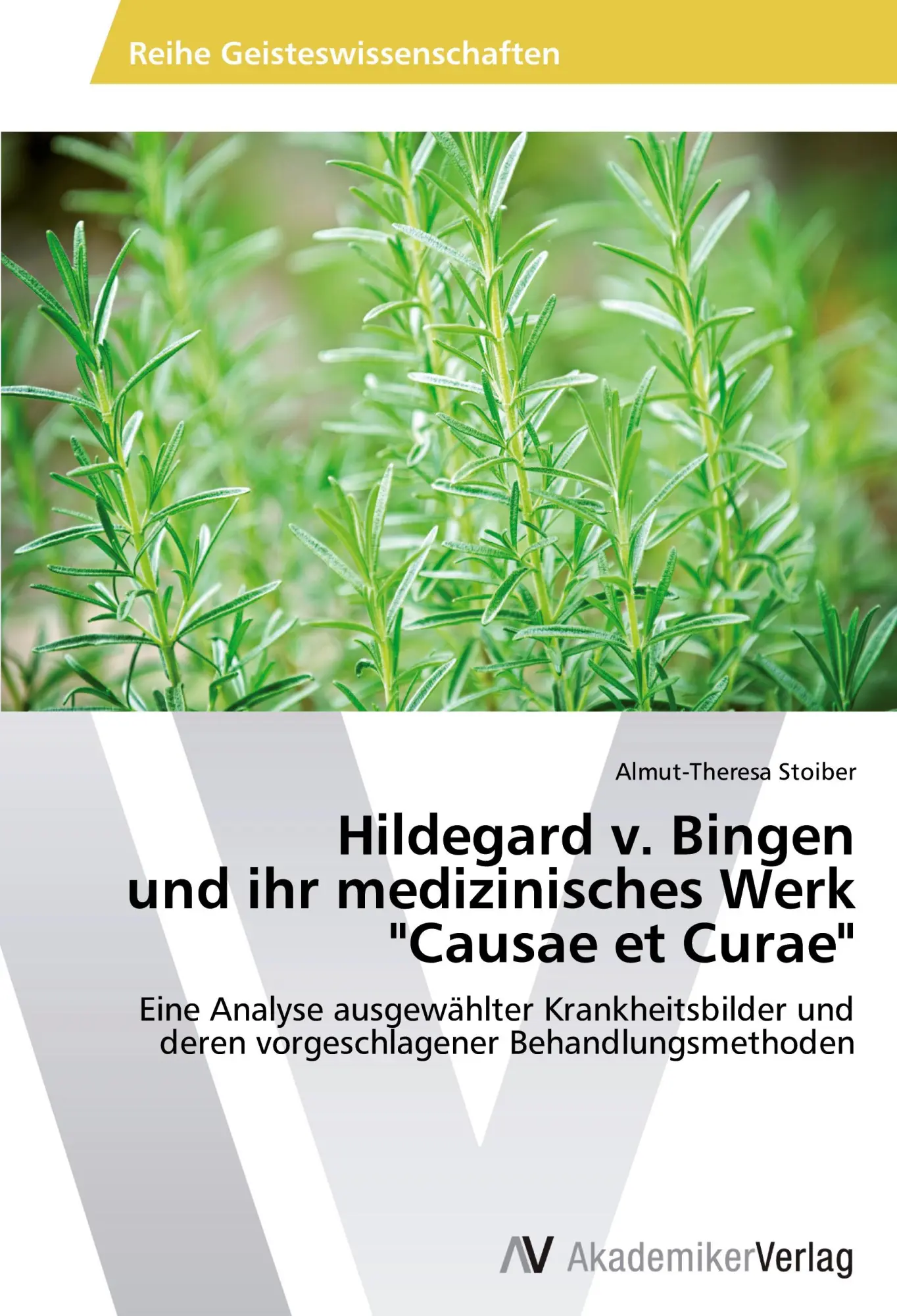 Cover: 9783639464542 | Hildegard v. Bingen und ihr medizinisches Werk "Causae et Curae"