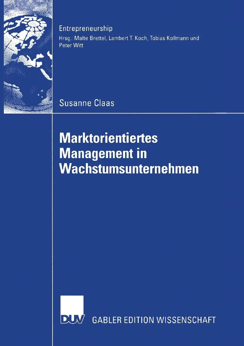 Cover: 9783835004542 | Marktorientiertes Management in Wachstumsunternehmen | Claas | Buch