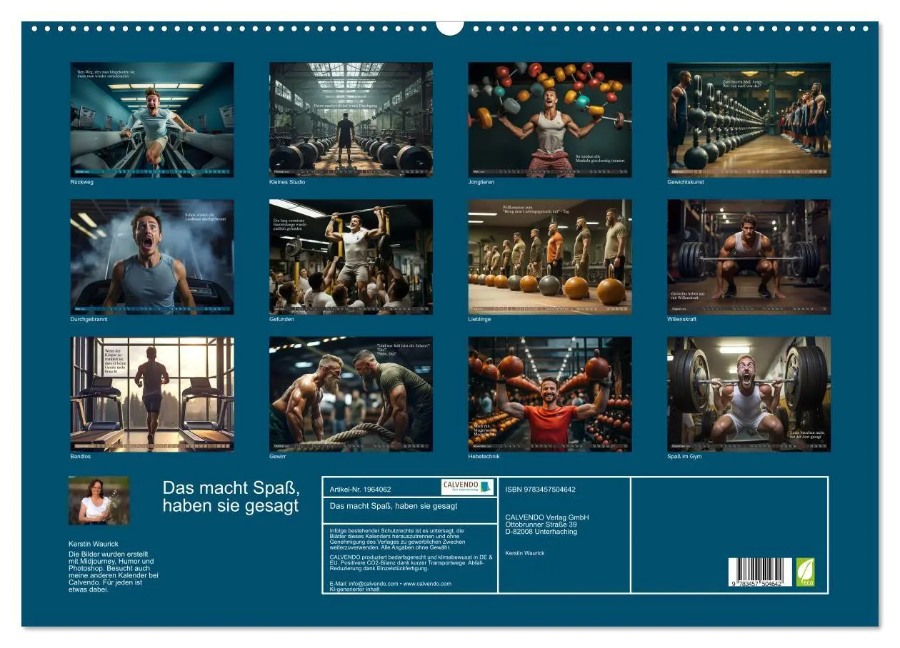 Bild: 9783457504642 | Das macht Spaß, haben sie gesagt (Wandkalender 2026 DIN A2 quer),...