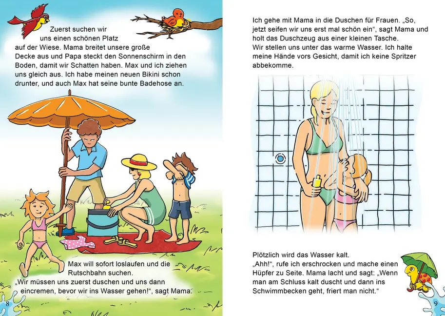 Bild: 9783944824642 | Wie Jana ihre Angst vor dem Wasser verliert | Schwimmen macht Spaß