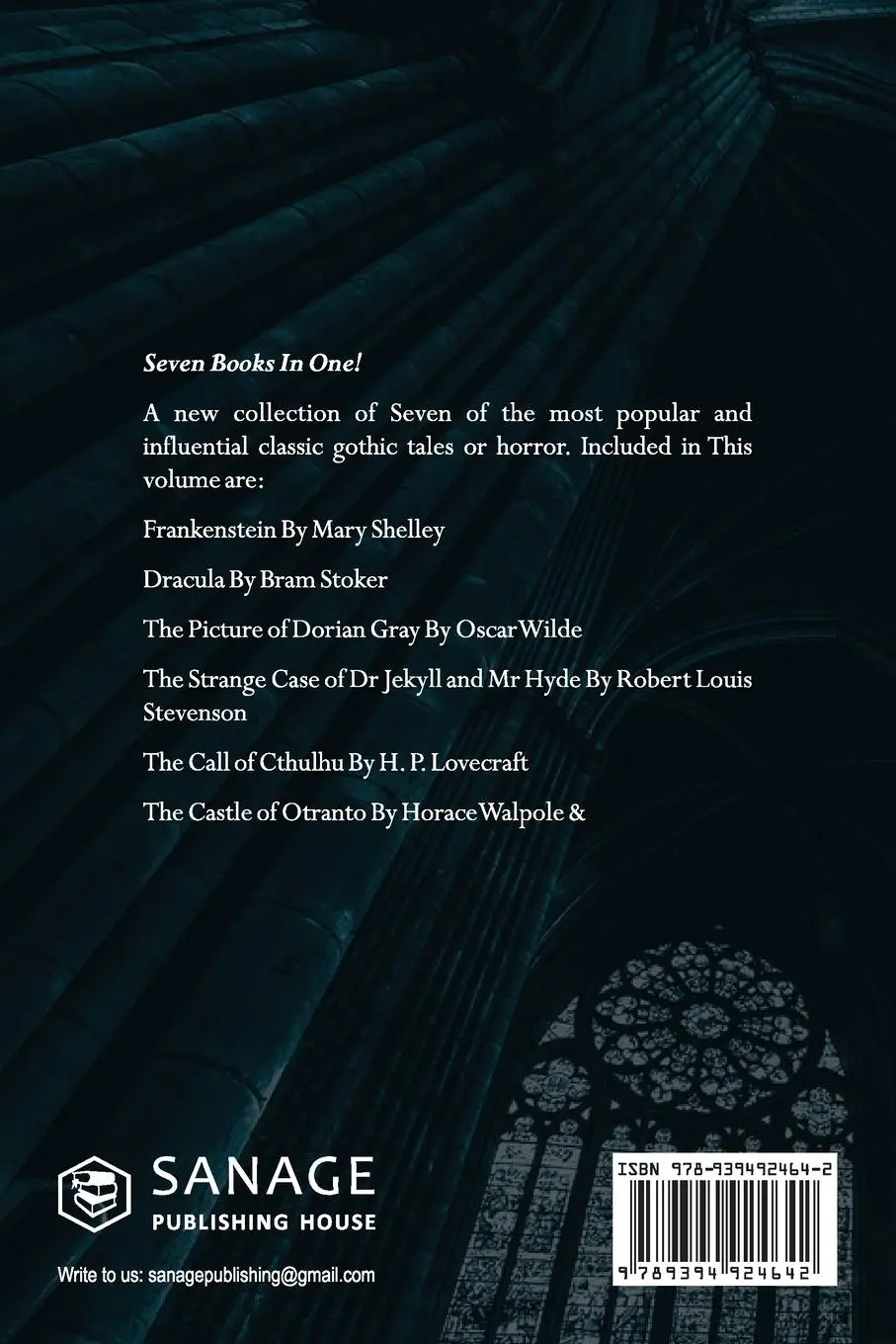 Rückseite: 9789394924642 | Gothic Horror Classics Collection | Mary Shelley (u. a.) | Taschenbuch