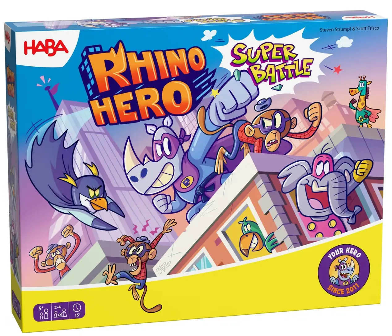 Cover: 4010168294742 | Rhino Hero - Super Battle | Spiel | Deutsch | 2026 | HABA