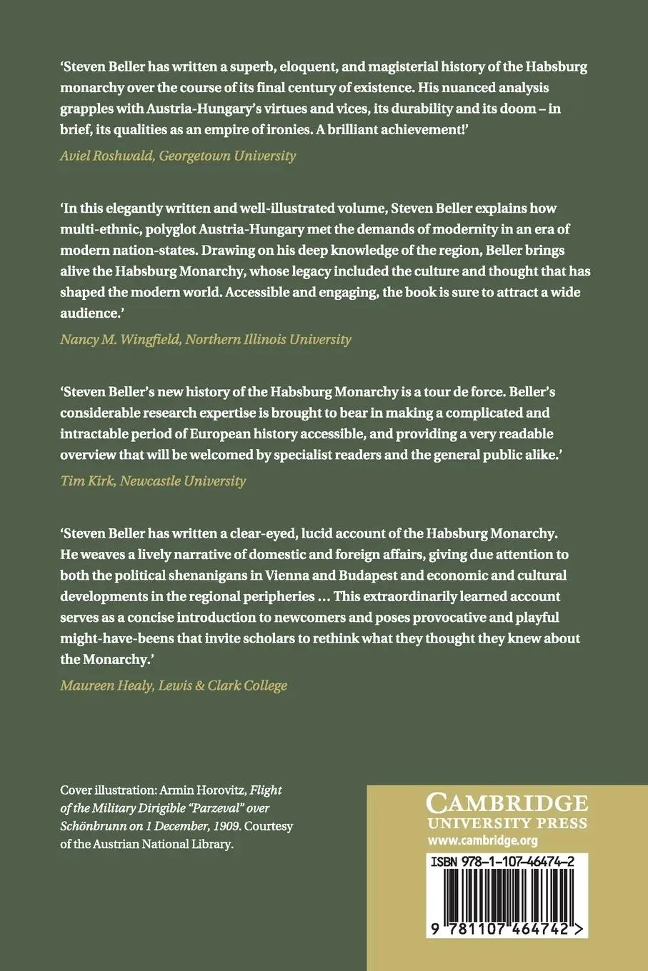Rückseite: 9781107464742 | The Habsburg Monarchy 1815-1918 | Steven Beller | Taschenbuch | 2019