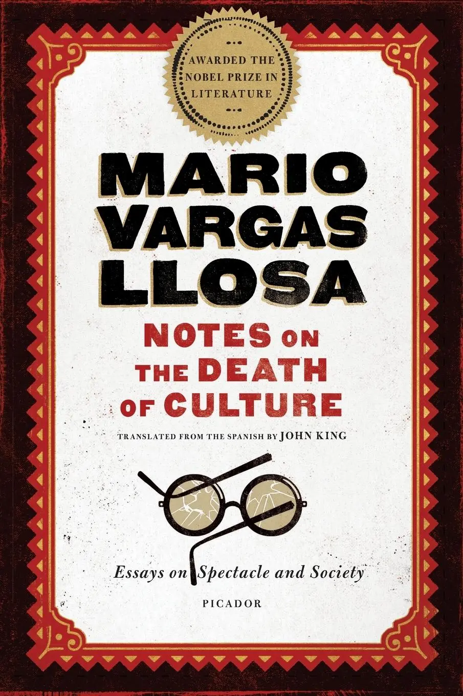 Cover: 9781250094742 | Notes on the Death of Culture | Mario Vargas Llosa | Taschenbuch