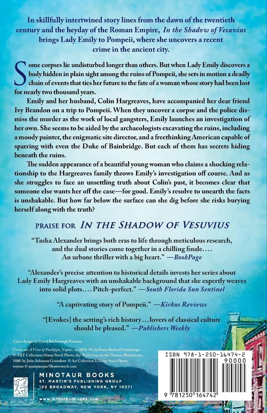 Rückseite: 9781250164742 | In the Shadow of Vesuvius | Tasha Alexander | Taschenbuch | Englisch