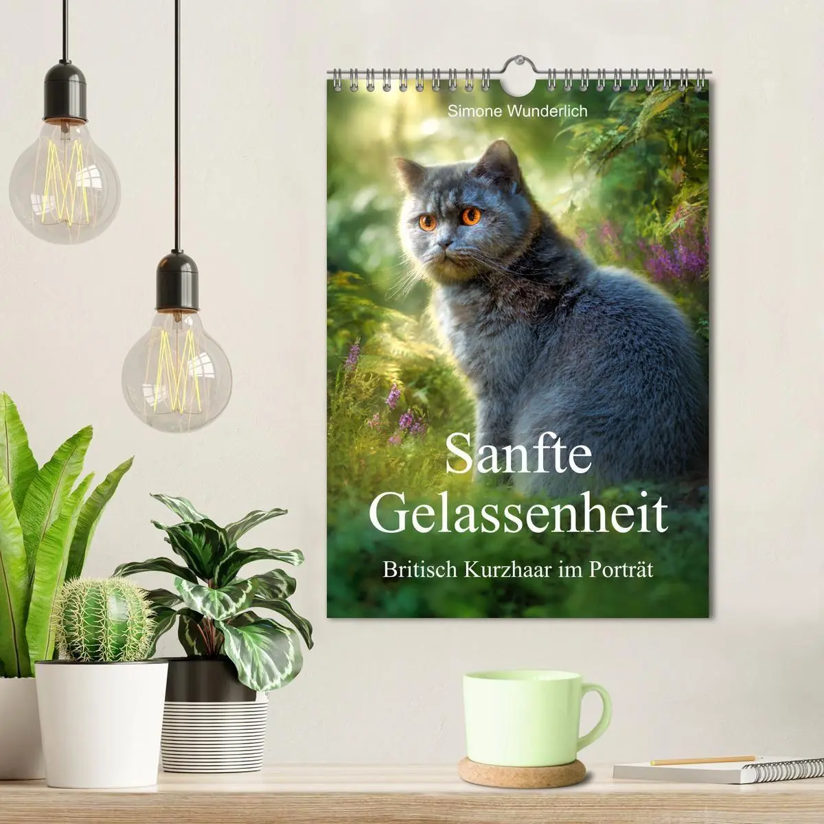Bild: 9783569084742 | Sanfte Gelassenheit - Britisch Kurzhaar im Porträt (Wandkalender...