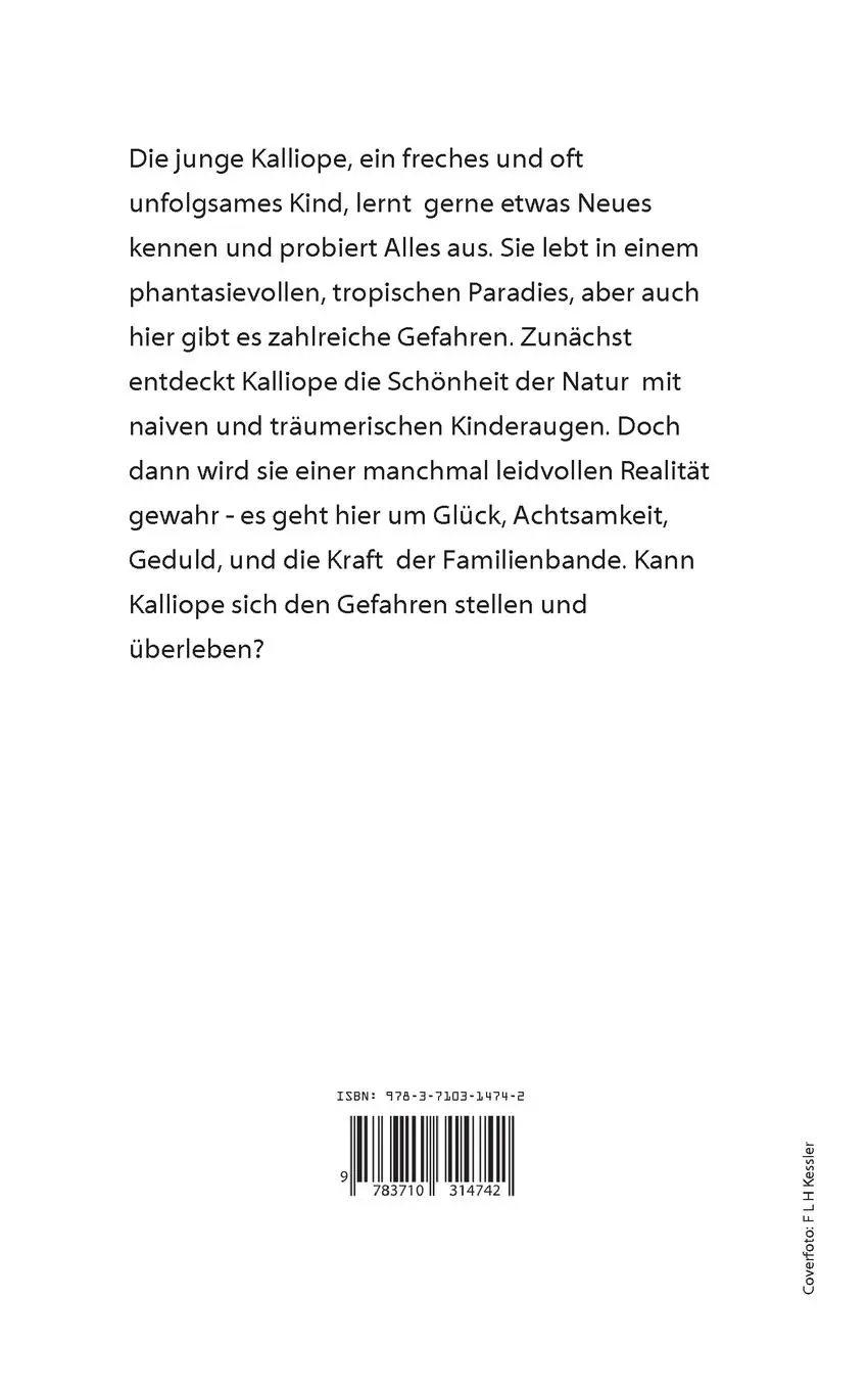 Rückseite: 9783710314742 | Kalliope | Geschichten aus dem Leben einer jungen Schildkröte | Buch