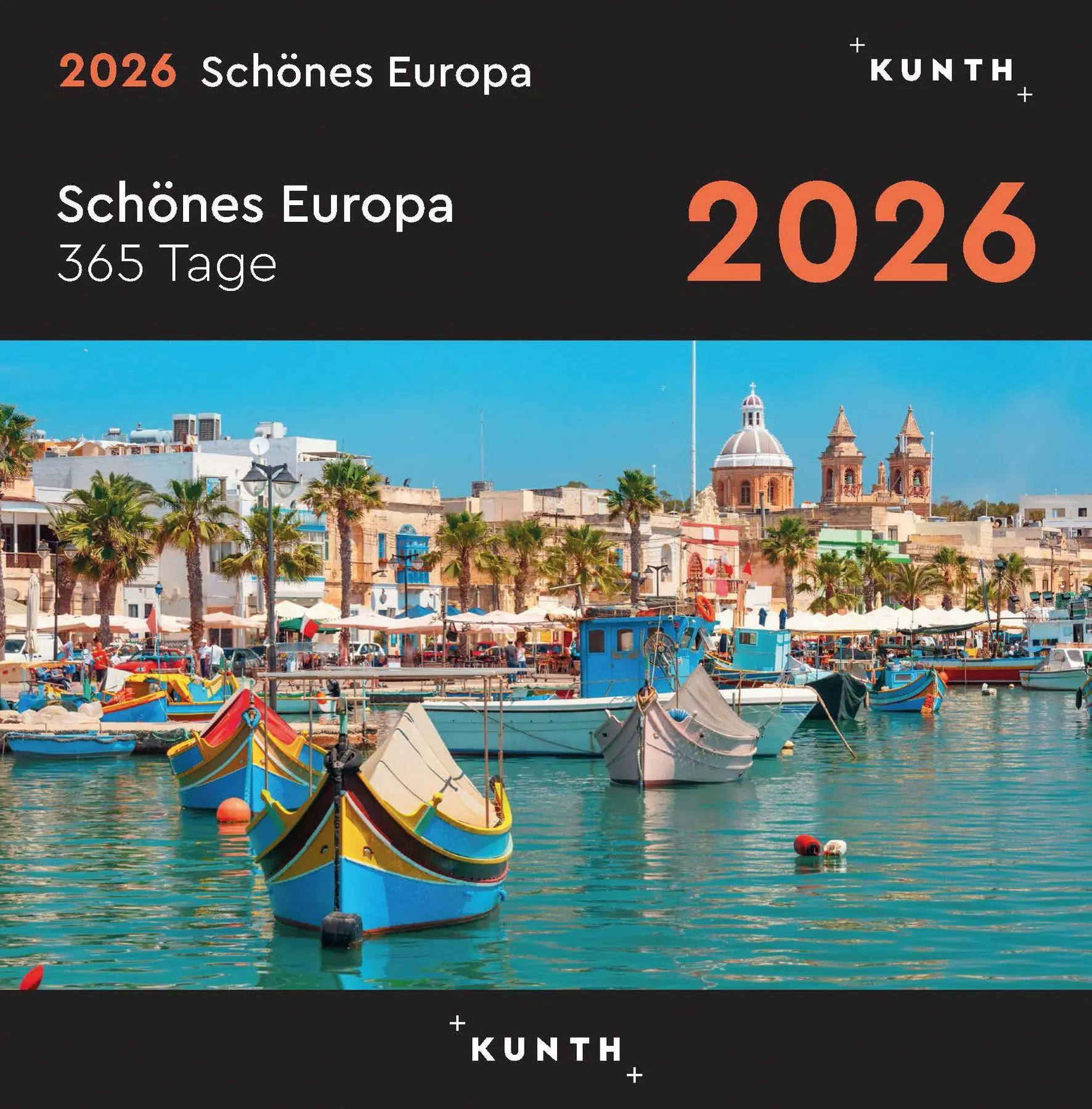 Cover: 9783965914742 | Schönes Europa - KUNTH 365-Tage-Abreißkalender 2026 | Kalender | 2026