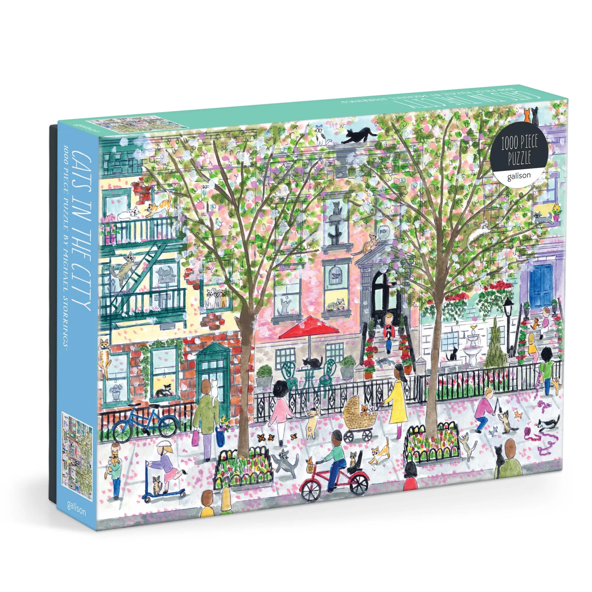 Cover: 9780735384842 | Michael Storrings Cats In The City 1000 Piece Puzzle | Spiel | 2025