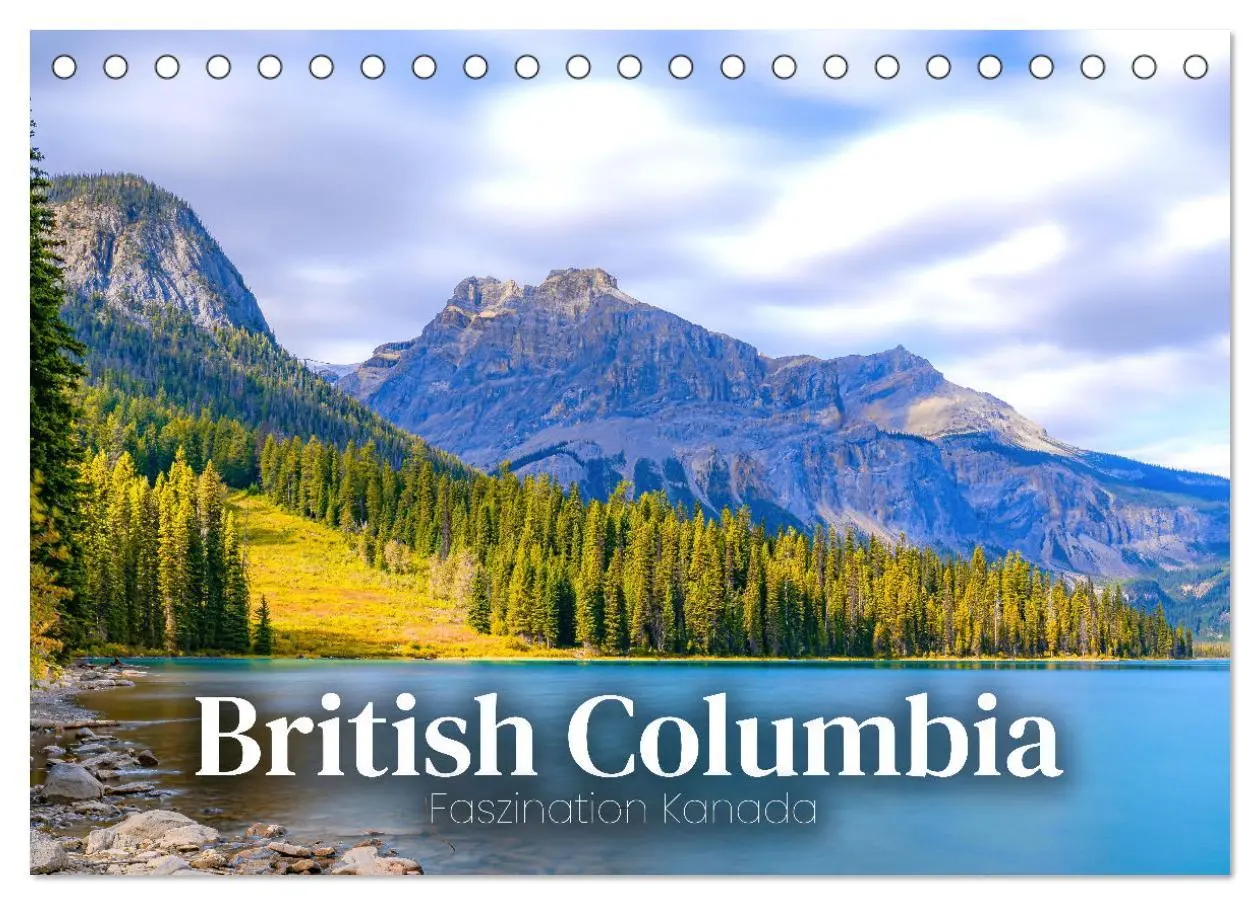 Cover: 9783457414842 | British Columbia - Faszination Kanada (Tischkalender 2026 DIN A5...