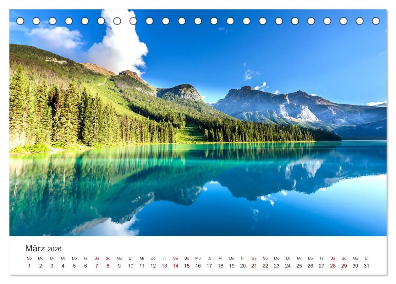 Bild: 9783457414842 | British Columbia - Faszination Kanada (Tischkalender 2026 DIN A5...