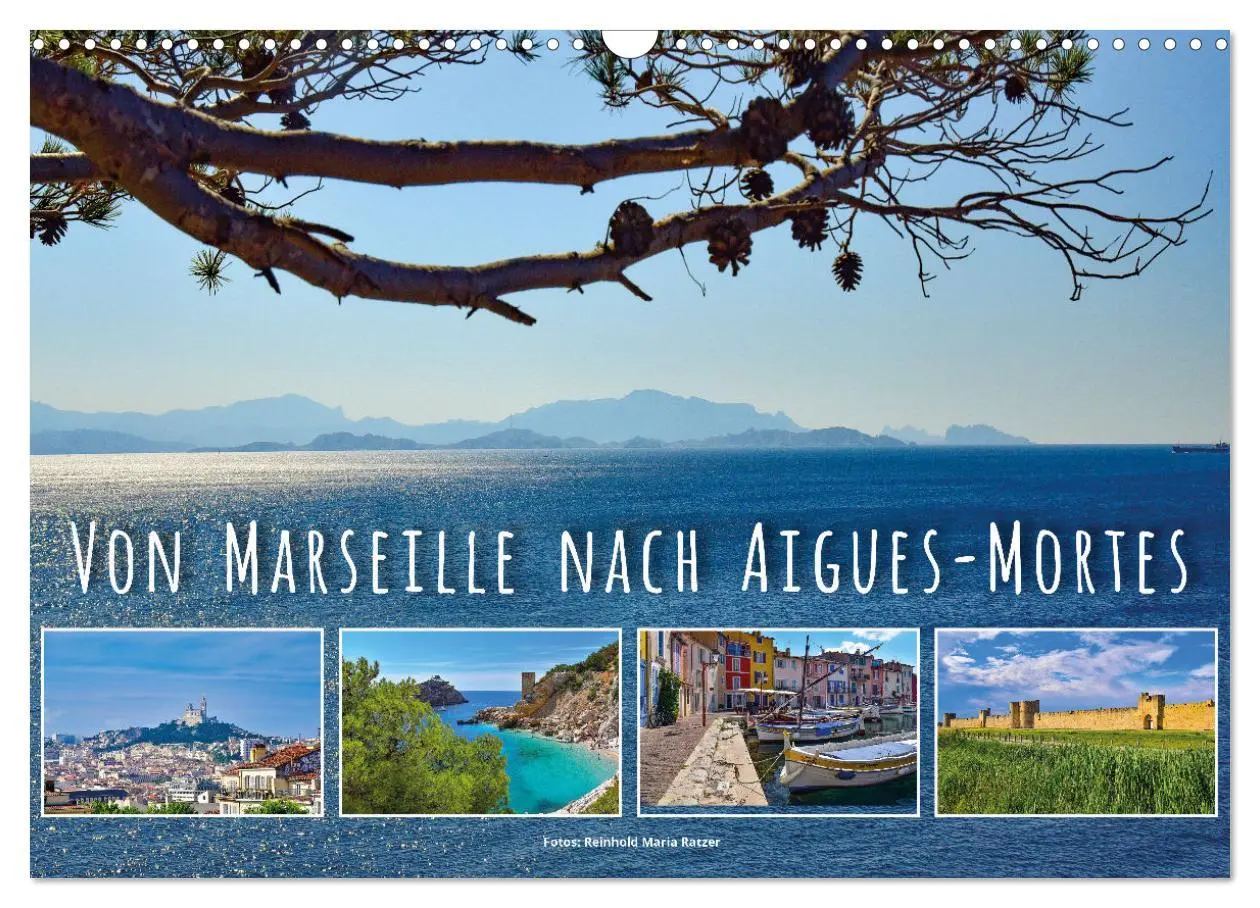 Cover: 9783457584842 | Von Marseille nach Aigus-Mortes (Wandkalender 2026 DIN A3 quer),...