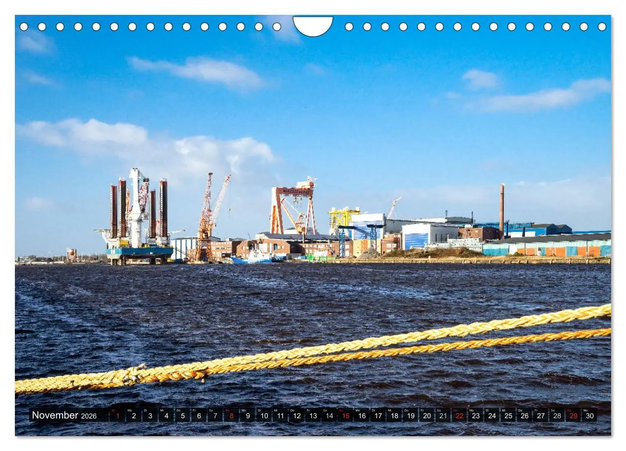 Bild: 9783457964842 | EMDEN Seehafenstadt mit Flair (Wandkalender 2026 DIN A4 quer),...