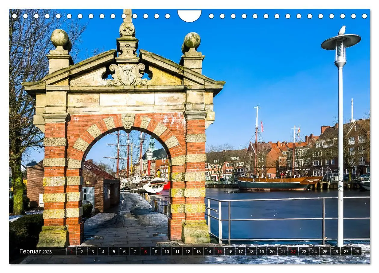 Bild: 9783457964842 | EMDEN Seehafenstadt mit Flair (Wandkalender 2026 DIN A4 quer),...