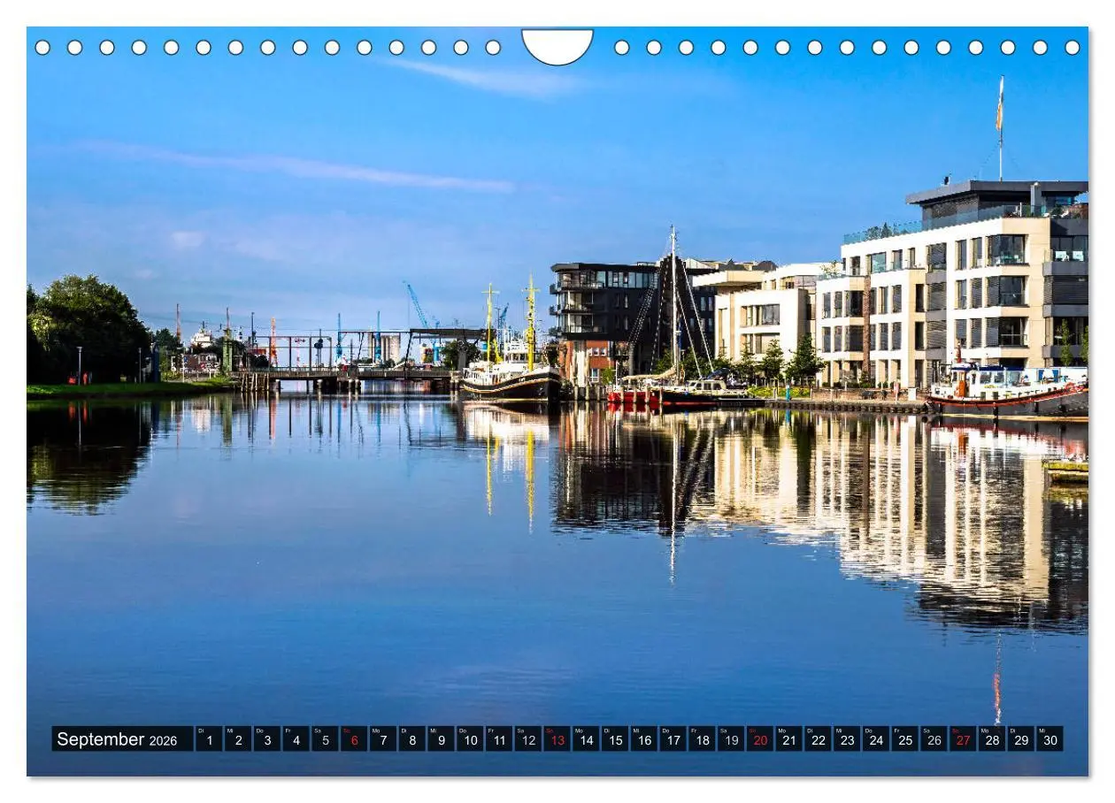 Bild: 9783457964842 | EMDEN Seehafenstadt mit Flair (Wandkalender 2026 DIN A4 quer),...