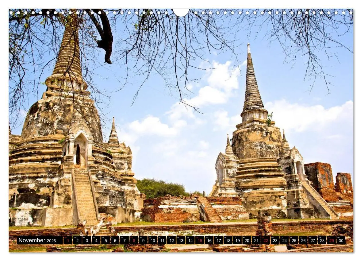 Bild: 9783516054842 | Ayutthaya - Thailands alte Hauptstadt (Wandkalender 2026 DIN A3...