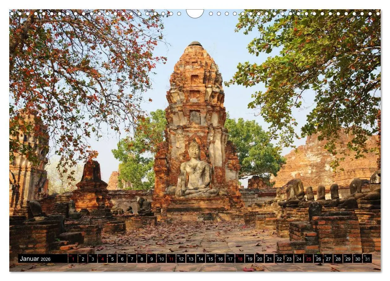 Bild: 9783516054842 | Ayutthaya - Thailands alte Hauptstadt (Wandkalender 2026 DIN A3...