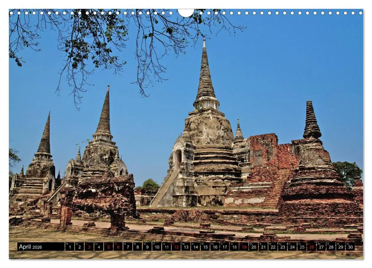 Bild: 9783516054842 | Ayutthaya - Thailands alte Hauptstadt (Wandkalender 2026 DIN A3...