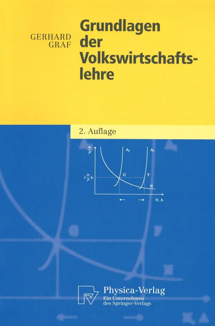 Cover: 9783790814842 | Grundlagen der Volkswirtschaftslehre | Gerhard Graf | Taschenbuch