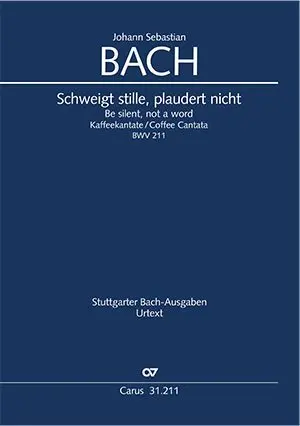 Cover: 9790007244842 | Schweigt stille, plaudert nicht (Klavierauszug) | Bach | Buch | 40 S.