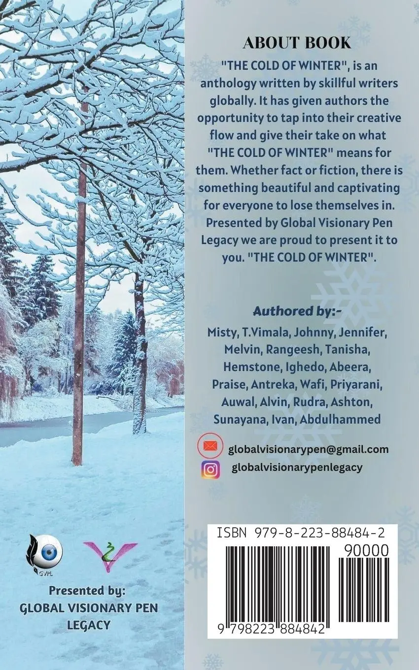 Rückseite: 9798223884842 | The Cold Of Winter | Global Visionary Pen Legacy | Taschenbuch | 2023