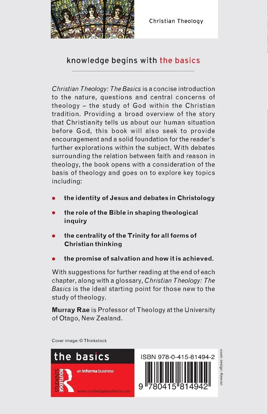 Rückseite: 9780415814942 | Christian Theology | The Basics | Murray Rae | Taschenbuch | Englisch