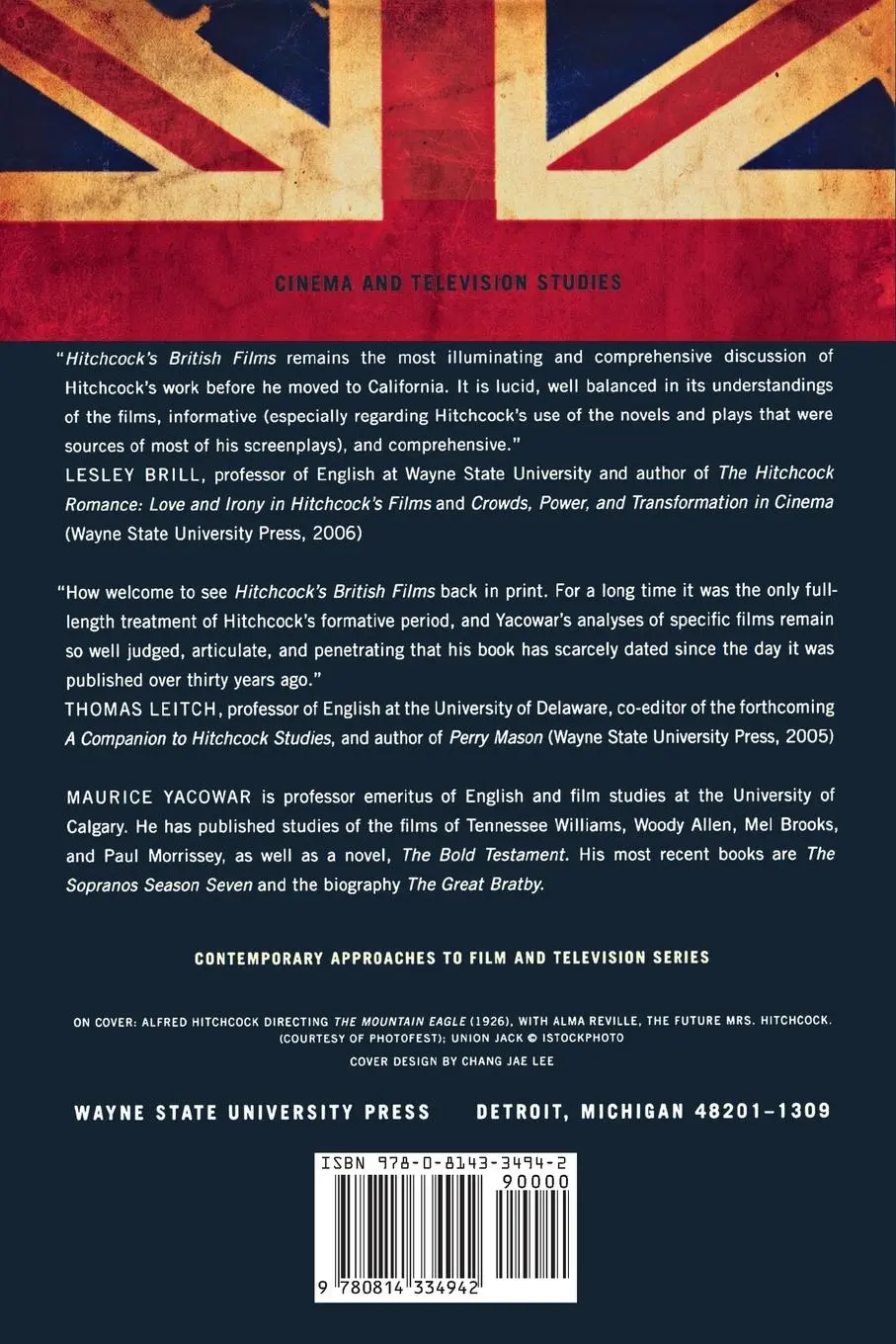 Rückseite: 9780814334942 | Hitchcock's British Films | Maurice Yacowar | Taschenbuch | Englisch